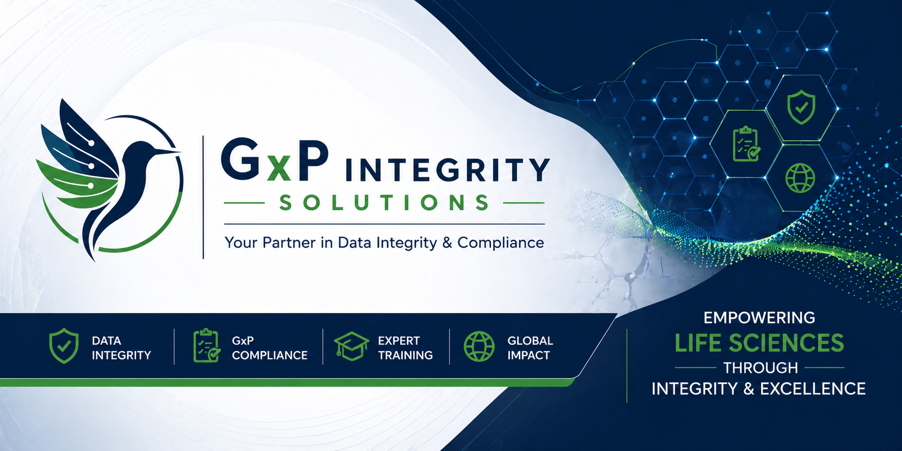 GxP Integrity Solutions Logo Banner
